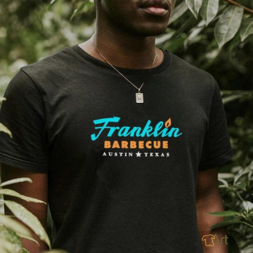 Jet Tila Wearing Franklin Barbecue Austin Texas Shirt