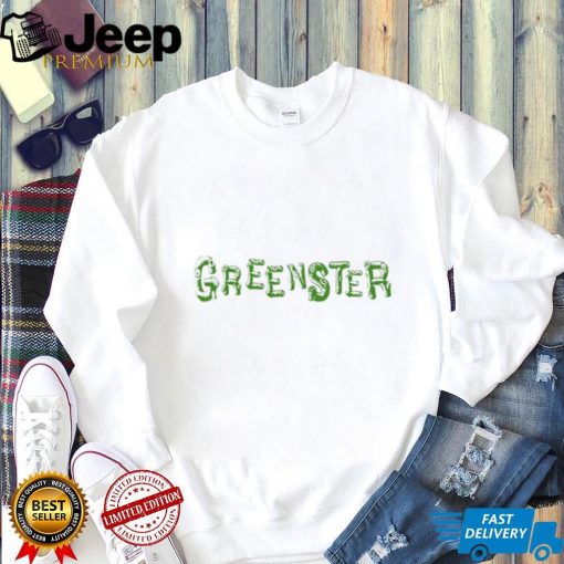 Jet Wearing Greenster Shirt