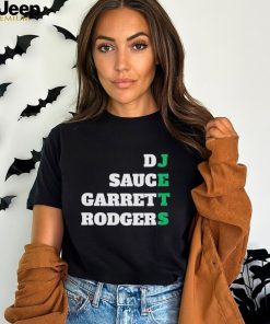 Jets DJ sauce Garrett Rodgers shirt