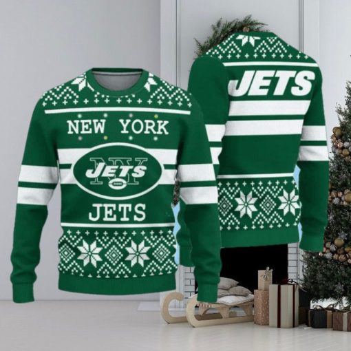 Jets Football Christmas Ugly Sweater