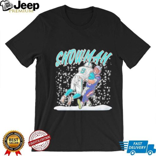 Jevon Holland Snowman shirt