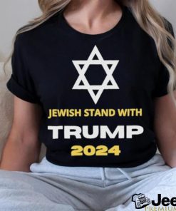 Jewish Stand With Trump 2024 Shirt