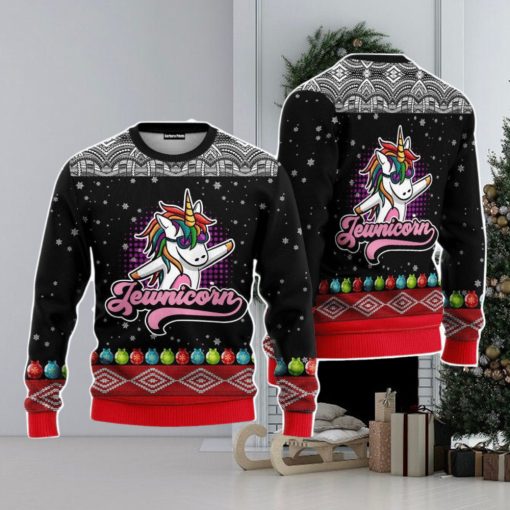 Jewnicorn Christmas Unisex Ugly Sweater