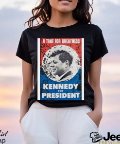 Jfk John F Kennedy For President Retro shirt