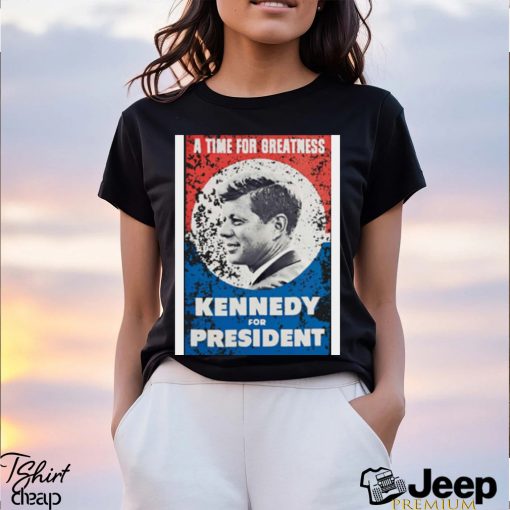 Jfk John F Kennedy For President Retro shirt