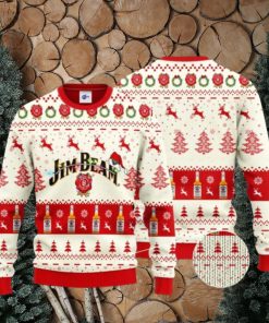 Jim Beam Santa Hat Christmas Ugly Christmas Sweater