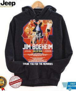 Jim Boeheim basketball coach thank you for the memories signature shirt