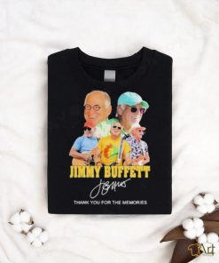 Jimmy Buffett 2023 thank you for the memories signature shirt