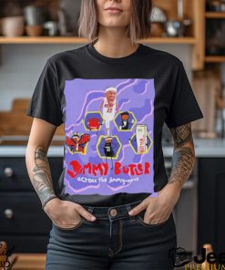 Jimmy Butler Across The Jimmy Verse Spider Man Style T Shirt