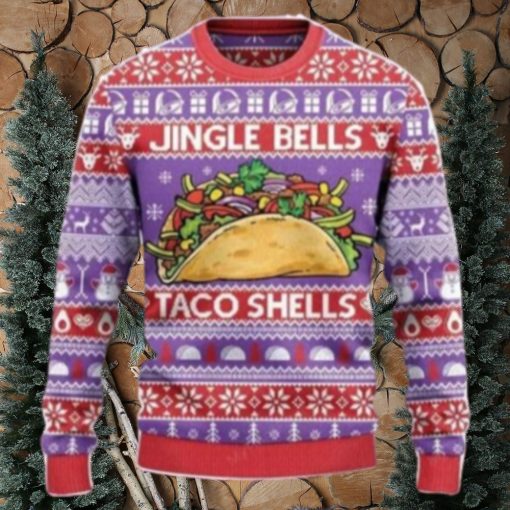 Jingle Bells Taco Shells Christmas Sweater