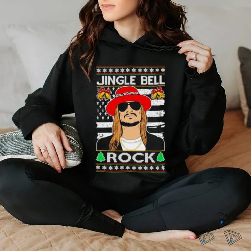 Jingle bell Rock Kid rapper country music Ugly Christmas shirt