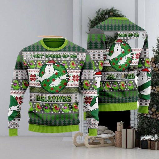 Jinglebusters Ghost Ugly Christmas Sweater Xmas Men And Women Christmas Gift