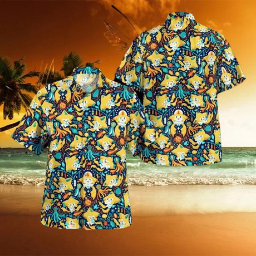 Jirachi PoKeMon Combo Hawaiian Shirt And Shorts Best For Men And Women Holidays