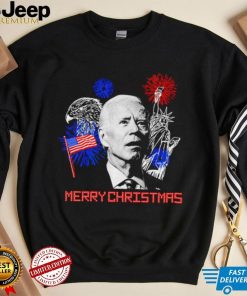 Joe Biden Merry Christmas 4th of July 2023 shirt