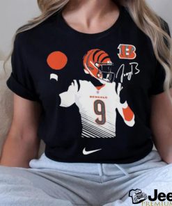 Joe Burrow Cincinnati Bengals 9 Nike signature shirt