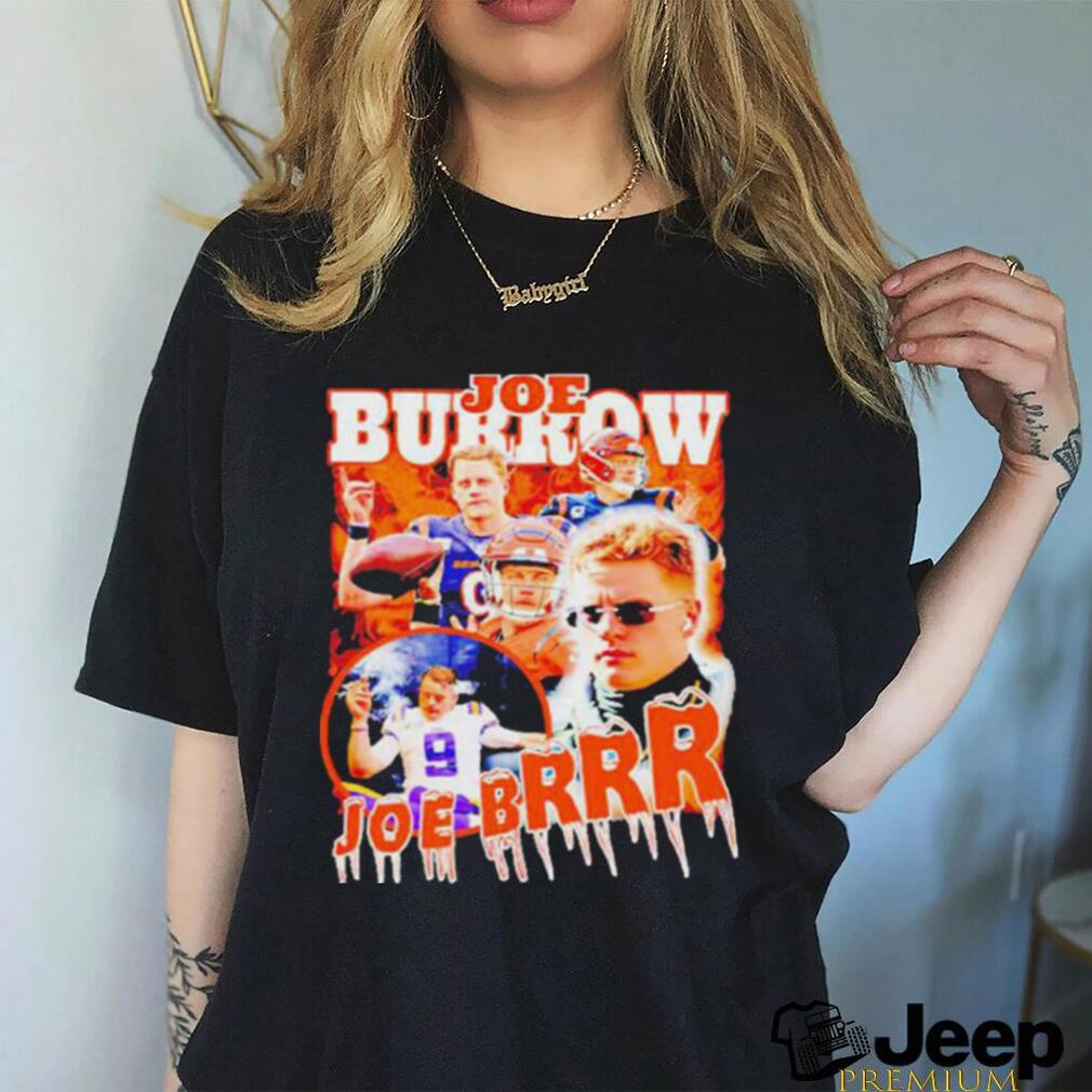 Cool Joe Burrow Tee Funny Cincinnati Bengals Shirts - Happy Place