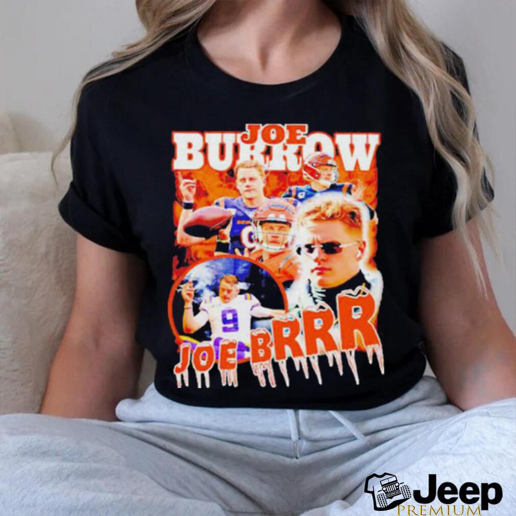 Joe Burrow Tee Cincinnati Bengals Women's Shirts - Happy Place for