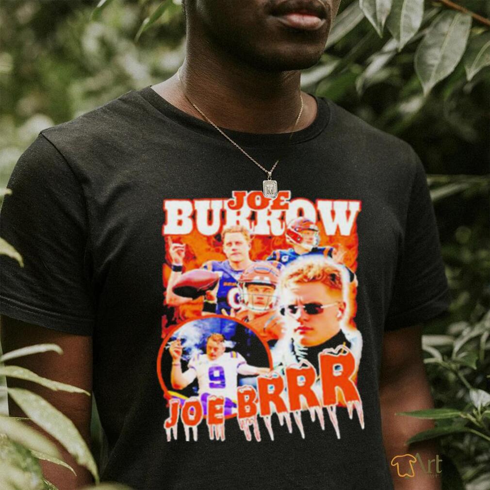 Joe Burrow Cincinnati Bengals BRRR Signature Shirt