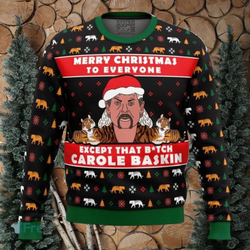 Joe Exotic Tiger King Ugly Christmas Sweater Gift For Men And Women