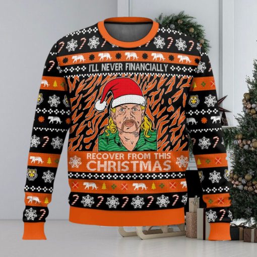 Joe Exotic Tiger King Ugly Xmas Ugly Christmas Sweater 2023 Christmas Gift For Men And Women