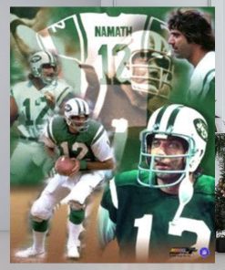 Joe Namath Forever New York Jets Classic Poster