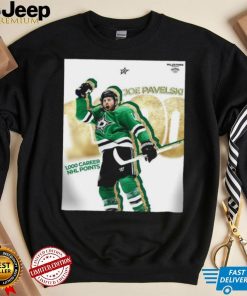 Joe Pavelski 1,000 Career NHL Points Shirt