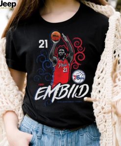 Joel Embiid Philadelphia 76Ers Fanatics Branded Competitor shirt