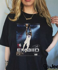 Joel Embiid Philadelphia 76ers 2023 NBA Playoffs MVP Shirt