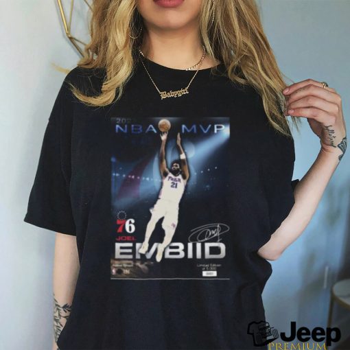 Joel Embiid Philadelphia 76ers 2023 NBA Playoffs MVP Shirt