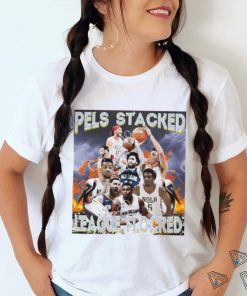 Joelvenile Merch Store Shop Pels Stacked League Flock Shirt