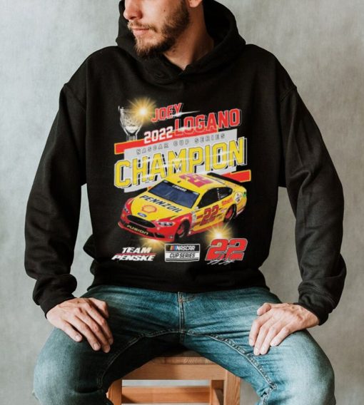 Joey Logano 2022 Champion Nascar Cup Series Shirt