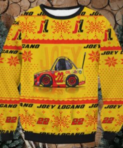 Joey Logano Ugly Sweater