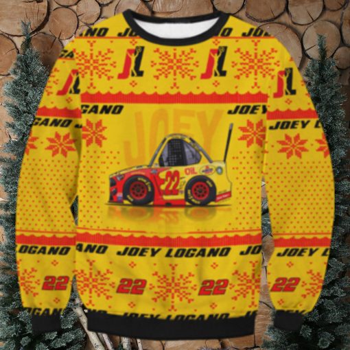 Joey Logano Ugly Sweater