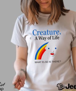 Joey Mullen creature a way of life what else is there Rainbow shirt