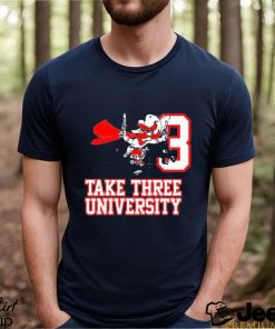 Joey mcguire take three university shirt