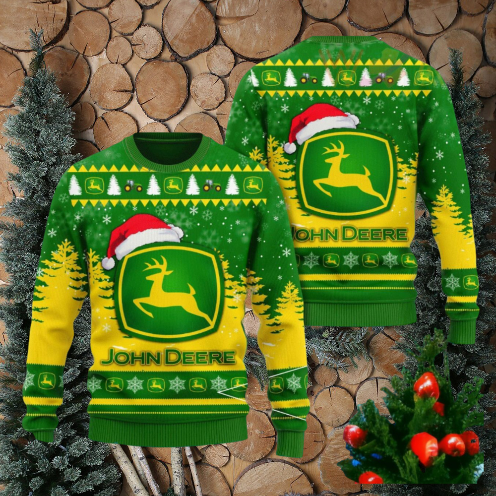 John deere christmas sweater sale