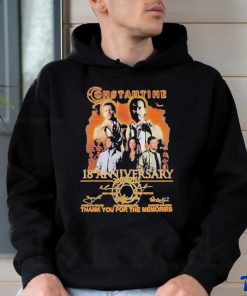 John Wick Constantine 18th Anniversary 2005 2023 Thank You For The Memories T Shirt