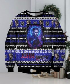 John Wick Ugly Christmas Sweater Perfect Holiday Gift