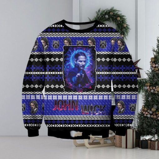 John Wick Ugly Christmas Sweater Perfect Holiday Gift