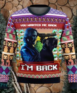 John Wick Ugly Christmas Sweaters 3D Super Hot