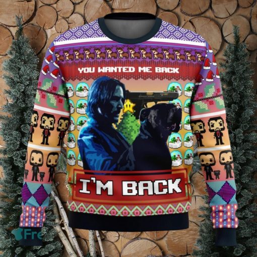 John Wick Ugly Christmas Sweaters 3D Super Hot