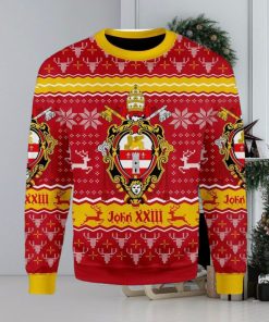 John Xxiii Coat Of Arms Ugly Christmas Sweater