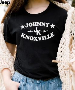 Johnny Knoxville jk star text shirt