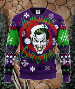 Joker Green Ugly Christmas Sweater Amazing Gift Men And Women Christmas Gift