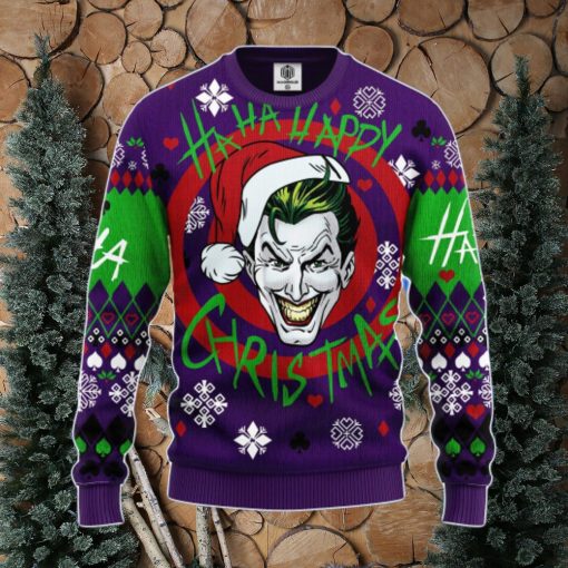 Joker Green Ugly Christmas Sweater Amazing Gift Men And Women Christmas Gift