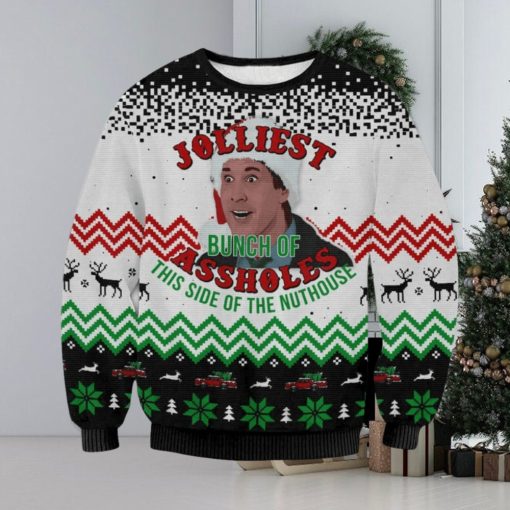 Jolliest Bunch of Asholes Nation Lampoon’s Vacation Knitted 3D Sweater For Christmas