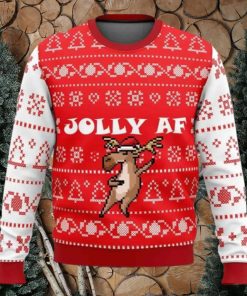 Jolly Af Christmas Sweater