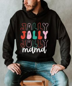 Jolly Mama Christmas For Mom Winter Holiday Unisex T Shirt