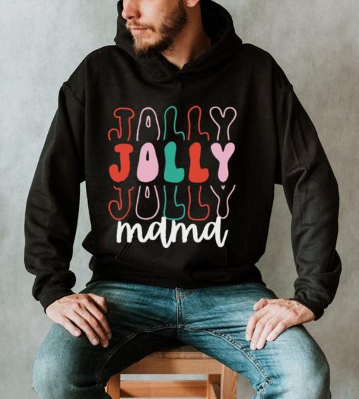 Jolly Mama Christmas For Mom Winter Holiday Unisex T Shirt