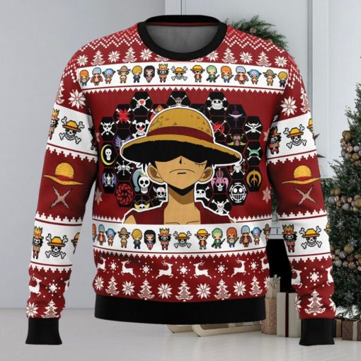 Jolly Rogers One Piece Ugly Christmas Sweater